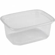 Plastbakke, 10,8x8,1x4,5cm, 200 ml, klar, PP