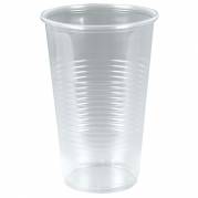 Fadølsglas, 13,8cm, Ø9,5cm, 50 cl, 60 cl, klar, PP, med riller