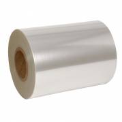 L&aring;gfolie, 500m x 450mm, &Oslash;17,8cm, 40 micron, klar, PET, peelable