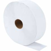 Jumborulle, 1-lags, Maxi, 600m x 9cm, &Oslash;28cm, natur, 100% genbrugspapir, perforeret