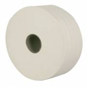 Jumborulle, ABENA Care-Ness Excellent, 2-lags, Midi, 300m x 9,5cm , Ø25cm, hvid, nyfiber