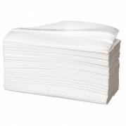 Håndklædeark, ABENA Care-Ness Excellent, 2-lags, C-fold, 31x23cm, 9 cm, hvid, nyfiber