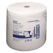 Industriaftørring, Kimberly-Clark Wypall L40, 1-lags, 259m x 31,5cm , Ø40cm, hvid, nonwoven *Denne vare tages ikke retur*