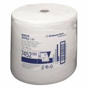 Industriaft&oslash;rring, Kimberly-Clark Wypall L40, 1-lags, 259m x 31,5cm, &Oslash;40cm, hvid, nonwoven *Denne vare tages ikke retur*