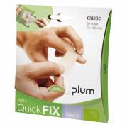 Hæfteplaster, QuickFix Mini, 7,2x2,5cm, beige, elastisk