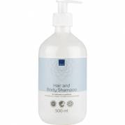 Hår- og Bodyshampoo, ABENA, 500 ml, uden farve og parfume