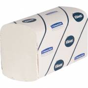 Håndklædeark, Kimberly-Clark Kleenex, 2-lags, W-fold, 41,5x21,5cm, 10,5 cm, hvid, blandingsfibre