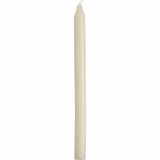 Rustiklys, 29cm, Ø2,1cm, creme, 11 timer, paraffin