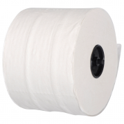 Toiletpapir, ABENA Excellent, 2-lags, 100m x 9,8cm , Ø13,2cm, hvid, 100% nyfiber