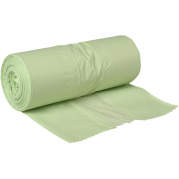 Biopose, 1-lags, 35 l, transparent grøn, 60x75cm