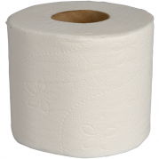 Toiletpapir, neutral, 2-lags, 44m x 9,5cm , Ø12cm, hvid, 100% nyfiber