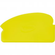 Håndskraber, Vikan, 16,5x0,2x9,2cm, gul, PP, 16,5 cm fleksibel *Denne vare tages ikke retur*