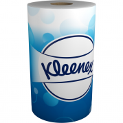 Toiletpapir, Kimberly-Clark Kleenex, 2-lags, 24,8m x 10,4cm , Ø10cm, hvid, 100% nyfiber