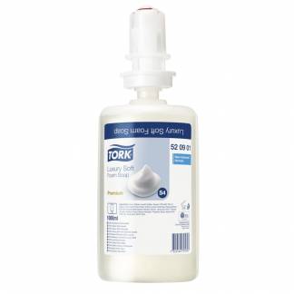 Skums&Atilde;&brvbar;be, Tork S4 Premium, 1000 ml, uden farve, med parfume,0,4 ml pr. dosering *Denne vare tages ikke retur*