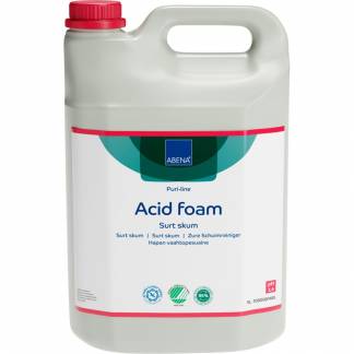 Skumreng&oslash;ring, ABENA Puri-Line, 5 l, sur/afkalkende, uden klor, farve og parfume