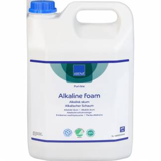 Skumreng&oslash;ring, ABENA Puri-Line, 5 l, alkalisk/affedtende, uden klor, farve og parfume