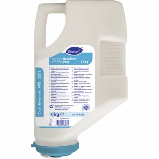Vaskepulver, Diversey CLAX Revoflow Pro 35X1, kul&Atilde;&cedil;rt og hvidt, uden farve, med parfume, 4 kg *Denne vare tages ikke retur*