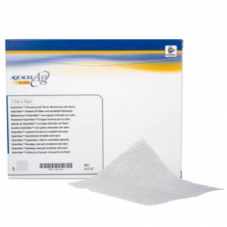 Brands&aring;rsbehandling, Aquacel Ag Burn, 1m x 23cm, hvid, steril *Denne vare tages ikke retur*