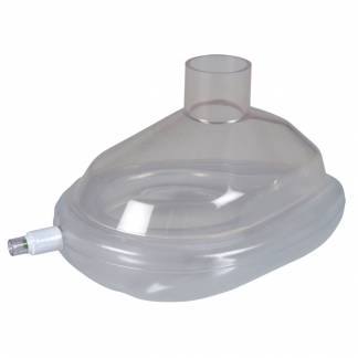 Maske, Laerdal, med inflationsventil, engangs, str. 4, voksen