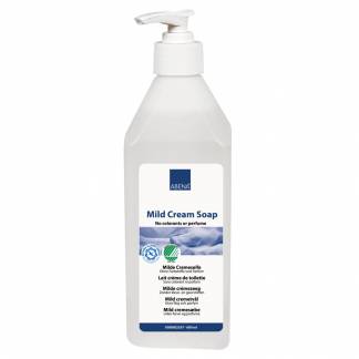 Mild Cremes&aelig;be, ABENA, 600 ml, uden farve og parfume