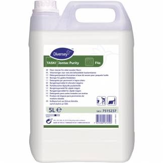 Tr&Atilde;&brvbar;gulvpleje, Diversey Jontec Purity F4s, 5 l, uden farve og parfume *Denne vare tages ikke retur*