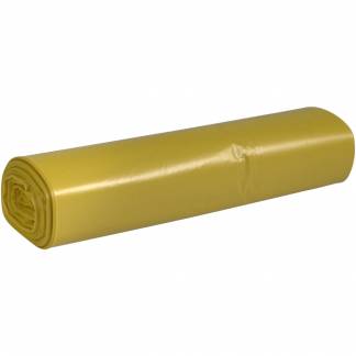 S&Atilde;&brvbar;k, ABENA Poly-Line, 70 l, gul, LDPE/recycle, 57,5x100cm