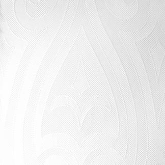 Middagsserviet, Duni Elegance Lily, 1/4 fold, 48x48cm, hvid, airlaid *Denne vare tages ikke retur*