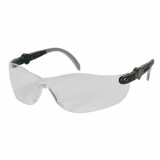 Beskyttelsesbrille, THOR Vision, One size, klar, PC, antirids, justerbare st&aelig;nger, flergangs