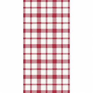 Middagsserviet, Duni Giovanni, 3-lags, 1/8 fold, 40x40cm, r&Atilde;&cedil;d, nyfiber *Denne vare tages ikke retur*