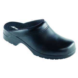 Tr&Atilde;&brvbar;sko, Euro-Dan Flex, 39, sort, SRC, O1, uden h&Atilde;&brvbar;lkappe, stigegreb, vidde 13 *Denne vare tages ikke retur*