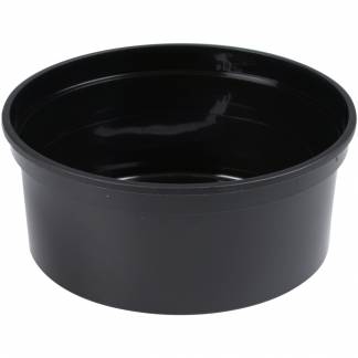 Plastbakke, 5cm, &Atilde;&tilde;11,5cm, 350 ml, 350 ml, sort, PP, 1-rums