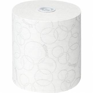 H&Atilde;&yen;ndkl&Atilde;&brvbar;derulle, Kimberly-Clark Kleenex, 2-lags, 150m x 19,8cm, hvid, blandingsfibre, airflex *Denne vare tages ikke retur*