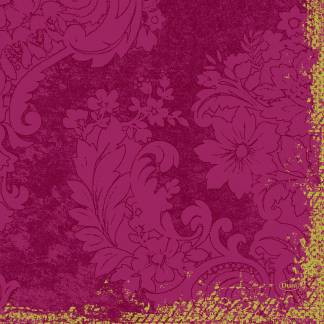 Frokostserviet, Duni Royal, 3-lags, 1/4 fold, 33x33cm, bordeaux, nyfiber *Denne vare tages ikke retur*