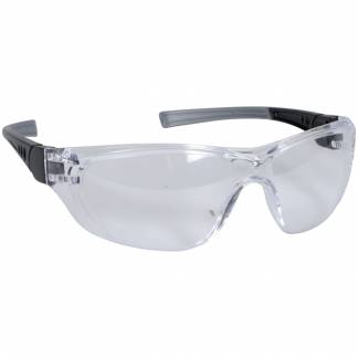 Beskyttelsesbrille, THOR Sporty Dark, One size, klar, PC, antirids, flergangs