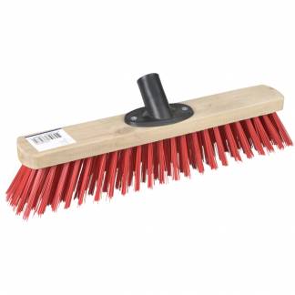 Fejekost, r&Atilde;&cedil;d, tr&Atilde;&brvbar;, 38,5 cm, medium b&Atilde;&cedil;rsteh&Atilde;&yen;r