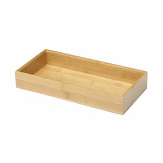 Dispenser, Bamboo, 15x30cm, natur, bambus *Denne vare tages ikke retur*