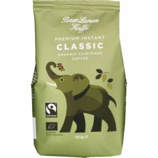 Kaffe, instant, Peter Larsen, Classic, &oslash;kologisk, Fairtrade, 150 g