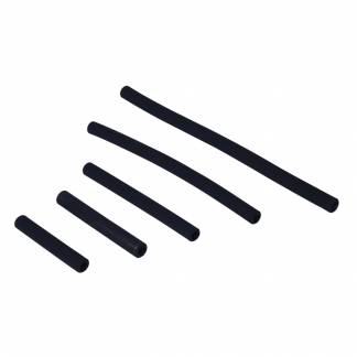 Skumovertr&aelig;k, Tina Trolleys, 260mm, &Oslash;20mm, sort, PU-skum, til montering p&aring; reng&oslash;ringsvogn *Denne vare tages ikke retur*