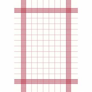 Bestikserviet, Dunisoft, 1/8 fold, 54x38cm, r&Atilde;&cedil;d, airlaid *Denne vare tages ikke retur*