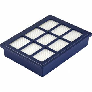 HEPA filter, Nilfisk, G5/10, VP300/600/930, VU500, hvid, med bl&aring; kant, H13 *Denne vare tages ikke retur*