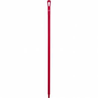 Skaft med gevind, Vikan, 1300mm, &Atilde;&tilde;34mm, r&Atilde;&cedil;d, PP/glas, ultra hygiejnisk