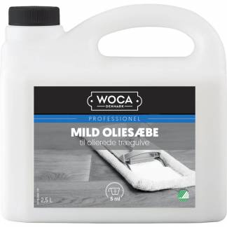 Tr&aelig;gulvpleje, WOCA Mild Olies&aelig;be, 2,5 l, natur, uden farve og parfume