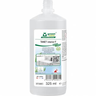 Universalreng&Atilde;&cedil;ring, Green Care Professional TANET Interior F, 325 ml, Quick & Easy, uden farve og parfume