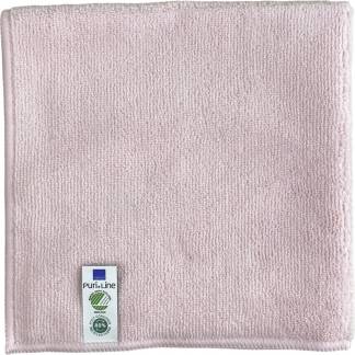 Reng&Atilde;&cedil;ringsklud, ABENA Puri-Line Basic, 40x40cm, r&Atilde;&cedil;d, mikrofiber *Denne vare tages ikke retur*