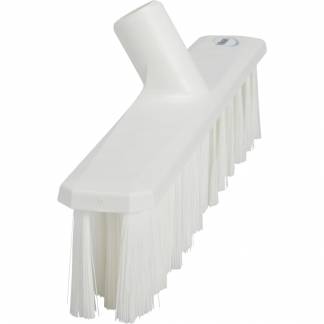 Fejekost, Vikan, hvid, PP/polyester/glas, 40 cm, medium b&Atilde;&cedil;rsteh&Atilde;&yen;r, UST *Denne vare tages ikke retur*