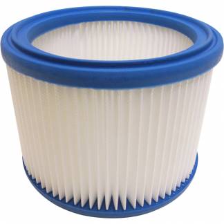 Filterelement, Nilfisk, VL200, AERO, ATTIX, AERO, hvid, PET/fleece, M-klasse