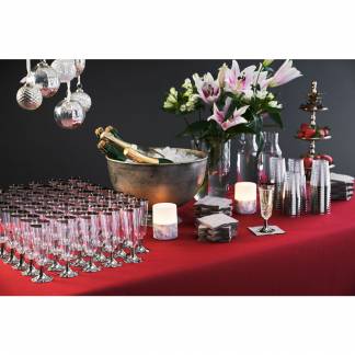 Rulledug, Duni Evolin, 2000x120cm, bordeaux *Denne vare tages ikke retur*