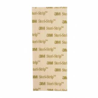 Strip, Steri-strip, 75x3mm, hvid, forst&aelig;rket, ark a 5 strips