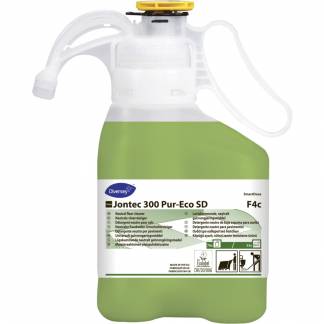 Gulvreng&Atilde;&cedil;ring, Diversey TASKI Jontec 300 Pur-Eco SD F4c, 1,4 l, SD, uden farve og parfume