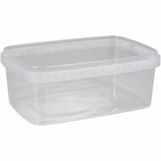 Condi b&Atilde;&cedil;tte, 19,2x12,9x7,3cm, 1200 ml, klar, PP, 1-rums, Stor forpakning